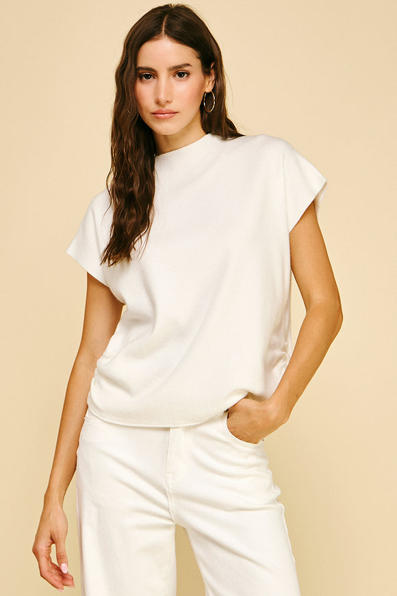 Nory Shirring Detail PINCH Sweater Vest