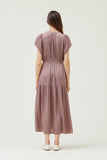Bertha Grade and Gather Lilac Midi Dress