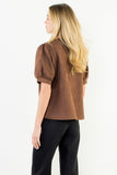 THML Gianna Soft Suede Top