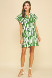 PINCH Rebecca Print Mini Tunic Dress