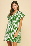 PINCH Rebecca Print Mini Tunic Dress