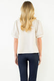 THML Alyssa Soft Suede Top