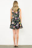THML Isabella Sleeveless Tiered Floral Print Dress