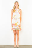 THML Annie Sleeveless Floral Patter Dress