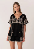 Lovestitch Laila Embroidered Top