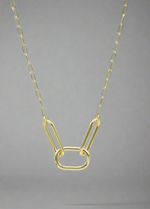 Camila Paperclip Necklace