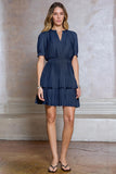 Lilibeth Pleated  Current Air Mini Dress