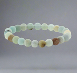 Lila Amazonite Stacking Beaded Bracelet