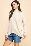 Lydia Turtle Neck Long Sleeve PINCH Sweater