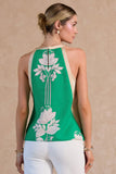 Kesha Halter With Back Key Hole Current Air Blouse