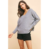 Isabelle Soft V Neck Knit PINCH Sweater