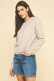 Hilary Stitch Detailed Knit PINCH Sweater
