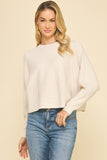 Sloane Dolman Sleeves PINCH Sweater Top