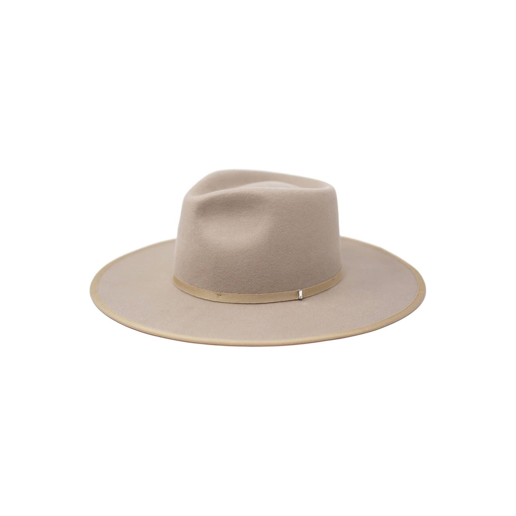 Olive & Pique - BILLIE - 100% Wool Felt Rancher, Satin Lined 