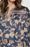 Anna Ruffled Collar Current Air Blouse