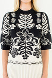 THML Sophie Short Sleeve Sweater Top