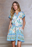 Lucia Tiered Mini Current Air Dress