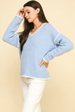Misty V Neck Pullover PINCH Sweater