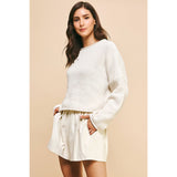 Brya Roll Edge Pullover PINCH Sweater