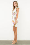 THML Vianney Flutter Sleeve Floral Dress
