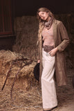 Elena Suede Skies are Blue Duster Jacket