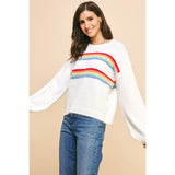 Taylor Rainbow Stripe PINCH Sweater