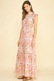 PINCH Devyn Seashell Print Maxi Dress