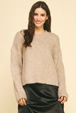 Tracie Dimond Texture Knit PINCH Sweater