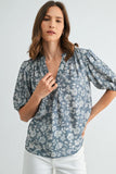 Maisie V Neck Smocking FUN2FUN Blouse
