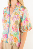 THML Jordan Loose Fit Print Top