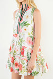 THML Tisha Floral Sleeveless Flowy Dress