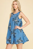 PINCH Evie Floral Embroidered A Line Mini Dress