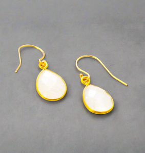 Andi Moonstone Drop Earrings