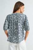 Maisie V Neck Smocking FUN2FUN Blouse