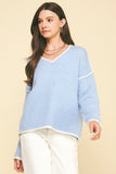 Misty V Neck Pullover PINCH Sweater