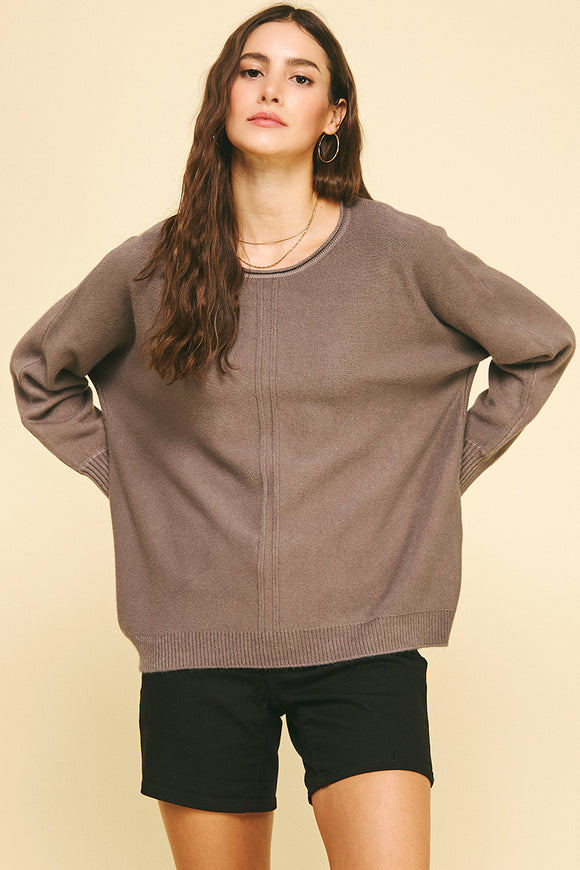 Monica Soft Loose Fit PINCH Sweater