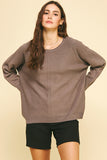 Monica Soft Loose Fit PINCH Sweater