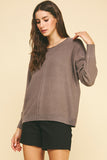 Monica Soft Loose Fit PINCH Sweater