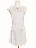 THML Paulina Suede Short Dress with Front Pockets