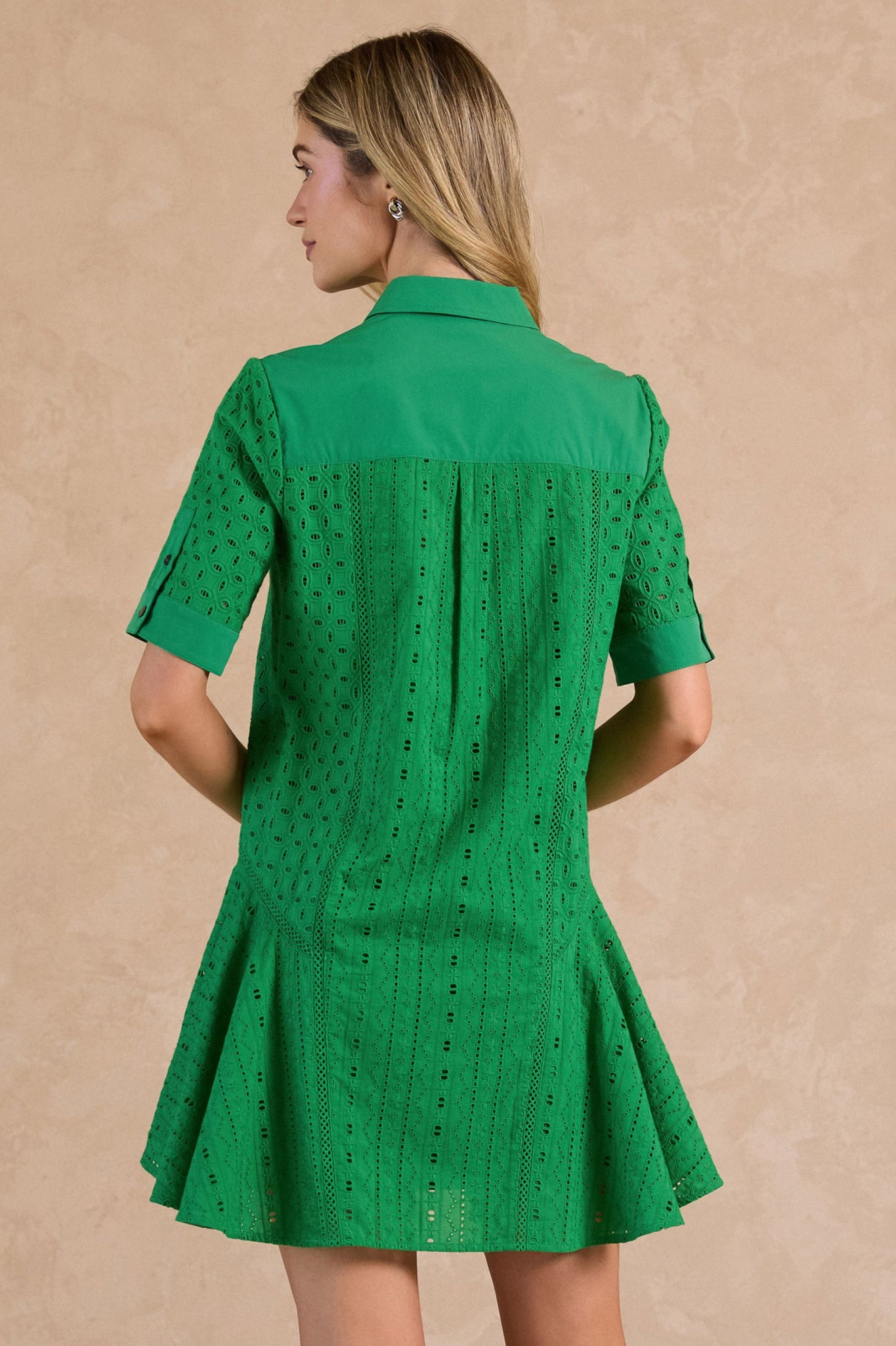 Laurie Eyelet Embroidered Button Down Current Air Mini Dress Fig Tree Jewelry & Accessories Laurie Eyelet Embroidered Button Down Current Air Mini Dress Fig Tree Jewelry & Accessories