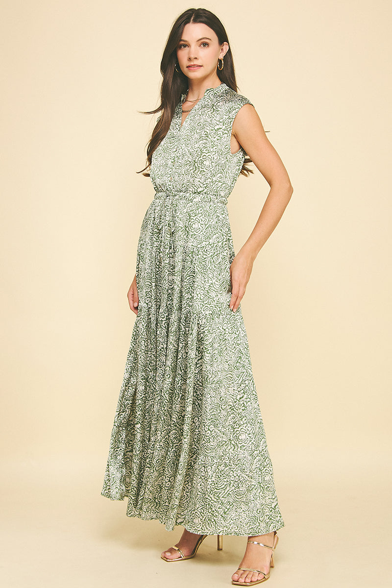 chinese dress ladies Ribbed Knit Maxi Dress main image 0