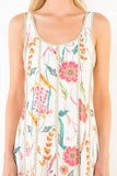THML Alena Thin Strap Floral Pattern Dress