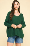 Ivana Soft V Neck Knit PINCH Sweater