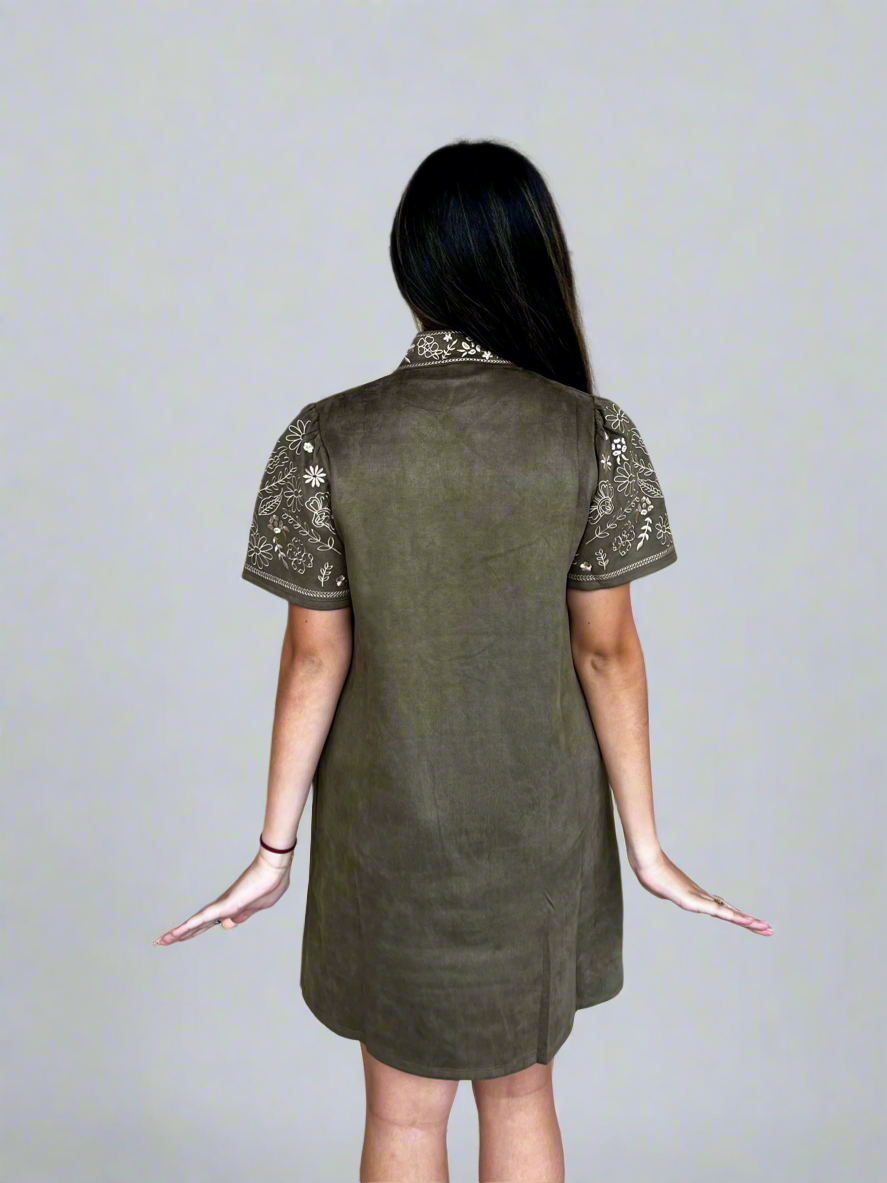 thml chana embroidered dress Sofia Dress main image 1