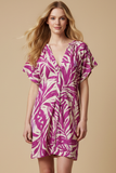 PINCH Tilly Botanical Print Tunic Mini Dress