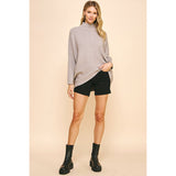 Allira Turtle Neck Long Sleeve PINCH Sweater