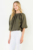 THML Elise Short Sleeve Loose Top