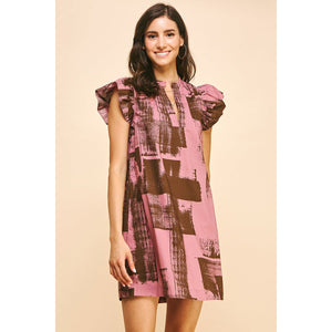 Angelica Print Tunic Mini PINCH Dress