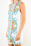 THML Azra Embroidered Sleeveless Floral Dress