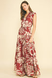 PINCH Ruth Floral Tiered Maxi Dress